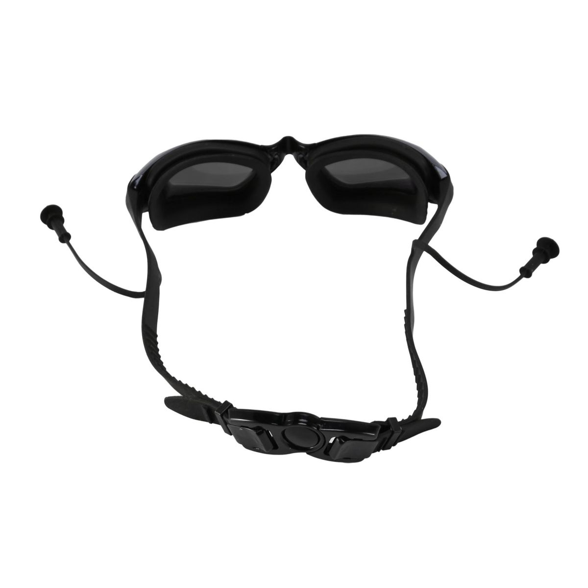 Yuke Electroplating Anti-Fog Swimming Earplugs Flat Goggles