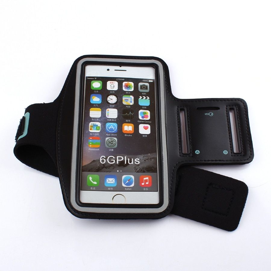 6.3 Inch Sports Armband Case For IPhone11 X 8 8PLUS 7 6S Samsung Bag For Running Sports Mobile Phone Holder Arm Bag Fitness