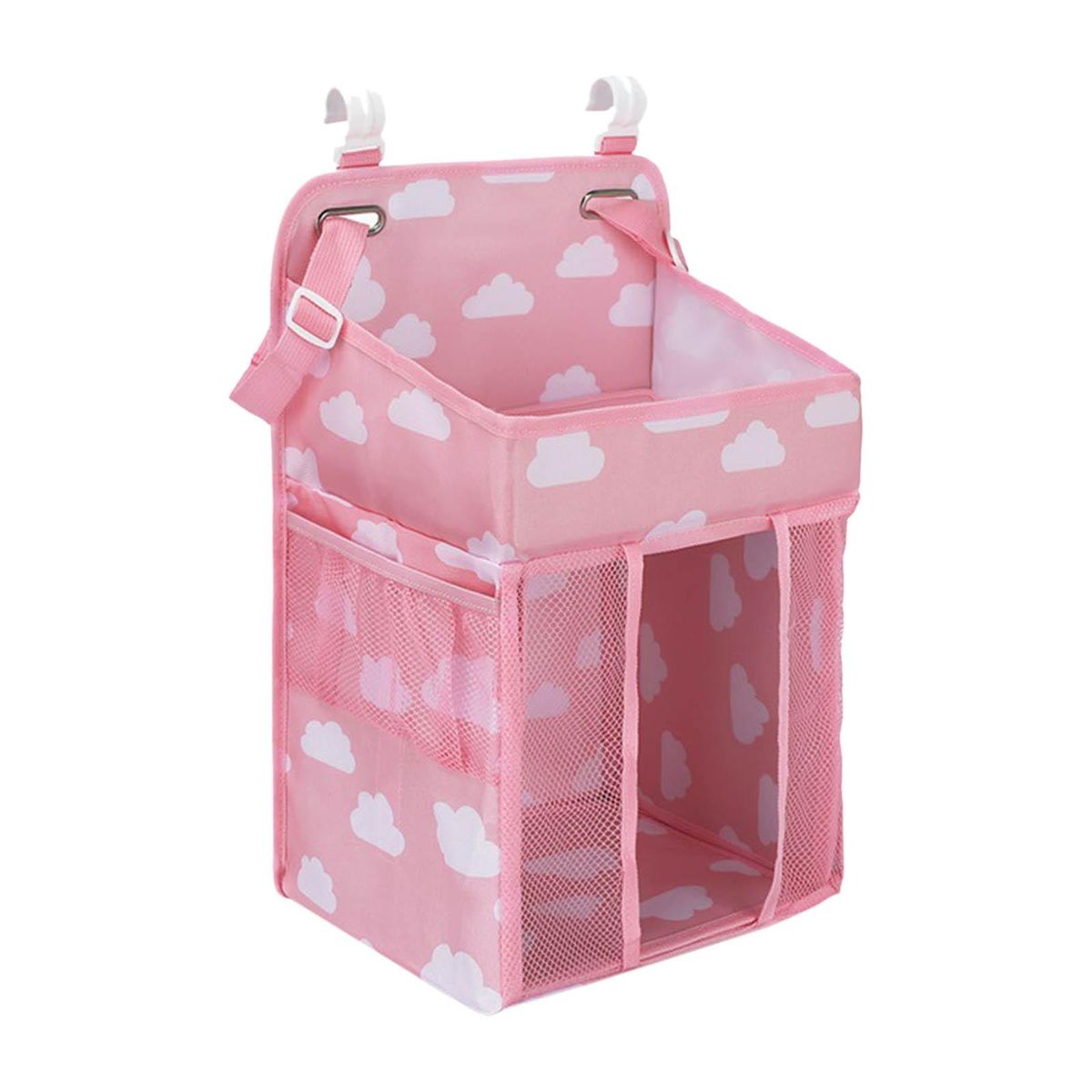 Bedside Bag, Storage Hanging Bag, Hanging, Pocket Pink