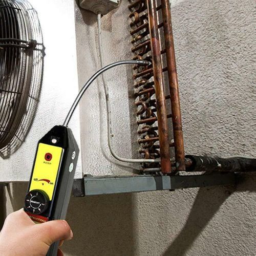 Useful Refrigerant Halogen Freon Leak Detector A/C R134 R410a R22 Air Gas HVAC Tool Black