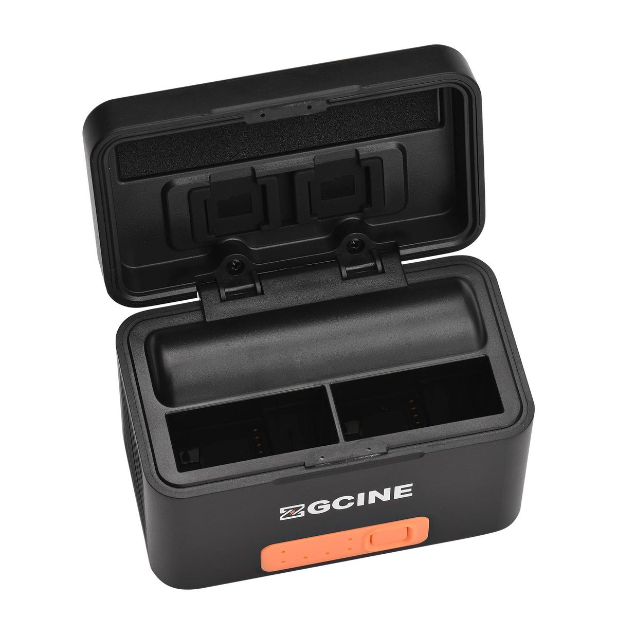 ZGCINE PS-G10 mini Portable Sports Camera Battery Fast Charging Case 5200mAh Wireless Dual Battery Charger with Type-C Port Replacement for GoPro Hero 10 9 8 7 6 5