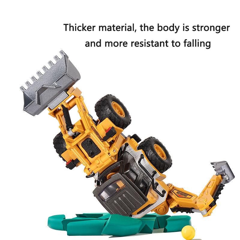 Toys for Boys Excavator Bulldozer Kids Alloy Tractor Miniature Crane TruChildren Diecast Farm Engineering Vehicle Model Gifts