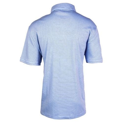 Men's Noon-blue Performance Polo - Blue