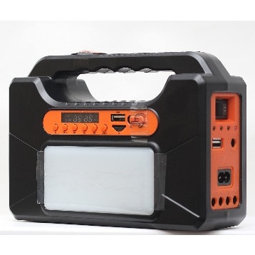 Mini Solar Lighting System With Radio & Bluetooth - 6v