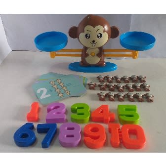 Montessori Counting And Scaling Monkey Set