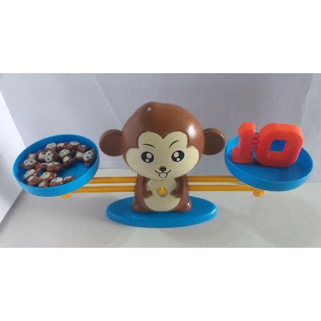 Montessori Counting And Scaling Monkey Set