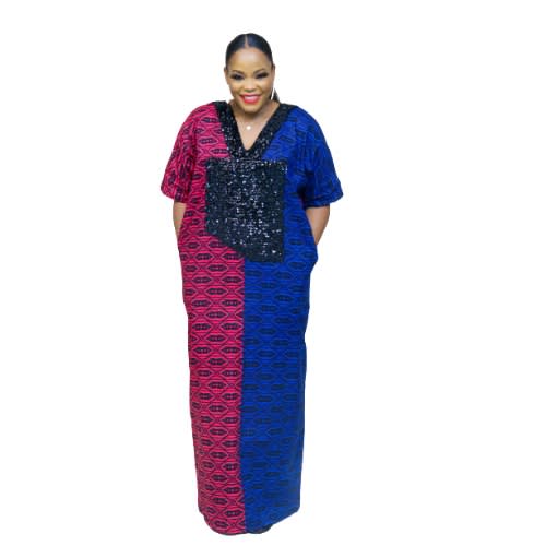 Dress Asake Boubou - Multicolor