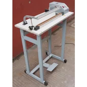 Sf-600 Pedal Sealing Machine For Plastic Bag With The Knife Cutting Function