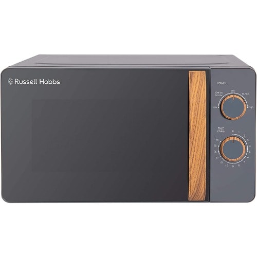 Scandi Compact Manual Microwave - Grey