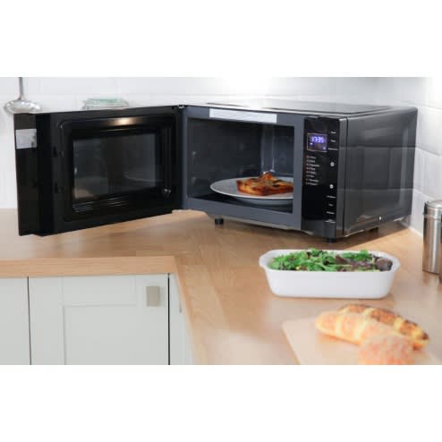 Flatbed Digital Microwave - Black