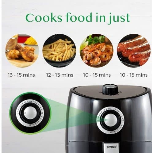 Air Fryer With Rapid Air Circulation -2.2l - 100w