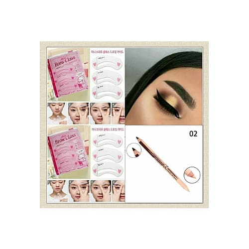 Eyebrow Stencil & Concealer Pencil
