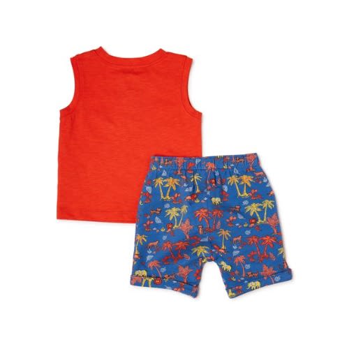 Wonder Nation Baby Boys Tank Top , Shorts & Hat Set