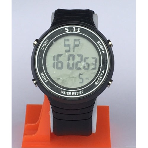 Men 5 Digital Wristwatch - Parallel Stripes
