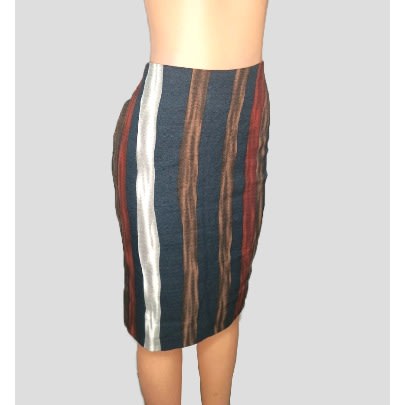 Midi Women's Skirt - Multicolor