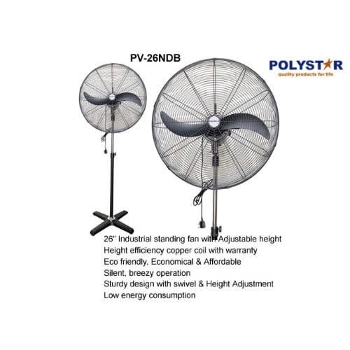 Powerful Cool Breeze Industrial Fan -pv-26ndb - 50W - 26''