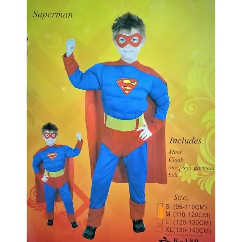 Superman Padded Dress Up Character Costume