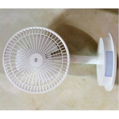 Dp Rechargeable Fan With Led Light - 4000mAh - A18650