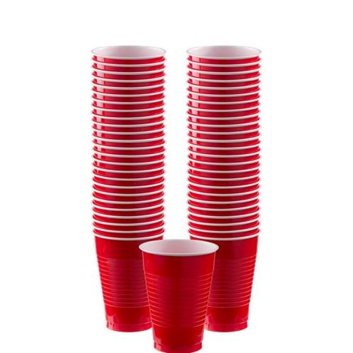 Disposable Cups - 50 Pieces