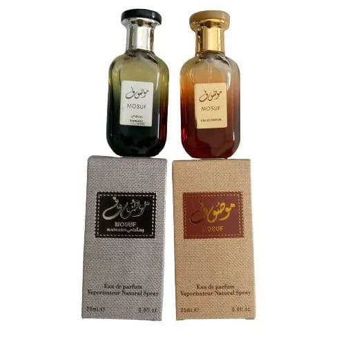 Mosuf Fragrance Perfume - 25ml X2