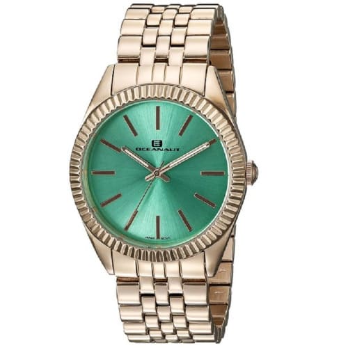 Women's Analog Display Quartz Rose Gold Watch - OC7412