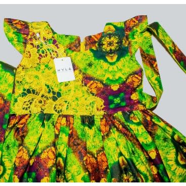 Ankara Girls Dress
