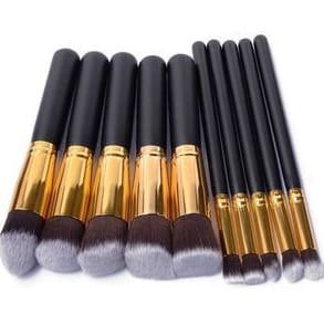Kabuki Sculpt Makeup Brush Set - 10Pcs