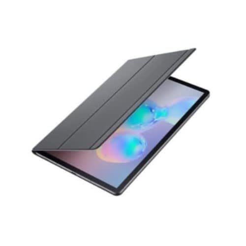 Leather Flip Case For Samsung Galaxy Tab S6 Book Cover - Black