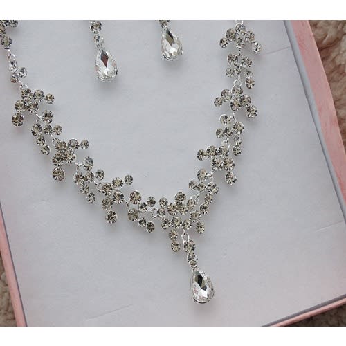 Bridal Jewelry Set - Silver