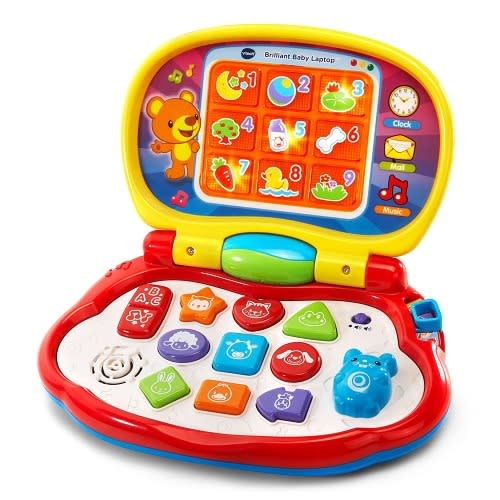 Brilliant Baby Laptop Teaches Colours, Shapes & Music