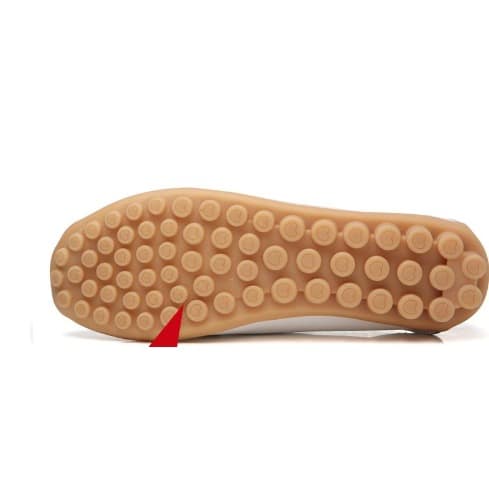 Women Leather Flat Shoe-  Black