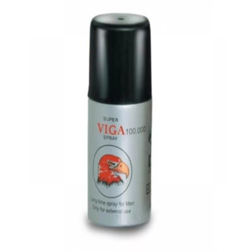 Super Viga 100,000 Delay Ejaculation Spray For Men With Vitamin E - 45ml
