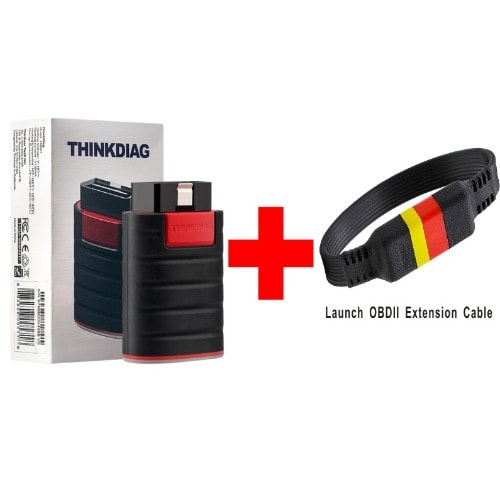 Launch X431 ThinkDiag Car Scanner With OBD11 Extension Cable