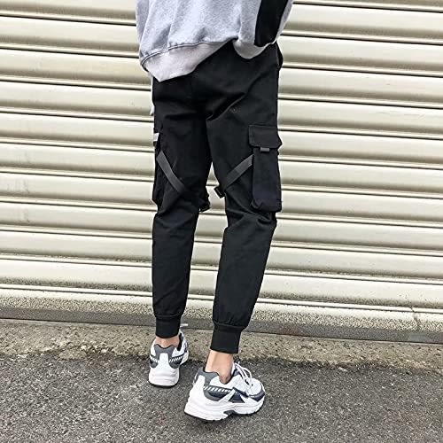 Ice Cool Black Cargo Combat Pant Joggers