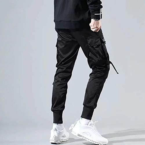 Ice Cool Black Cargo Combat Pant Joggers