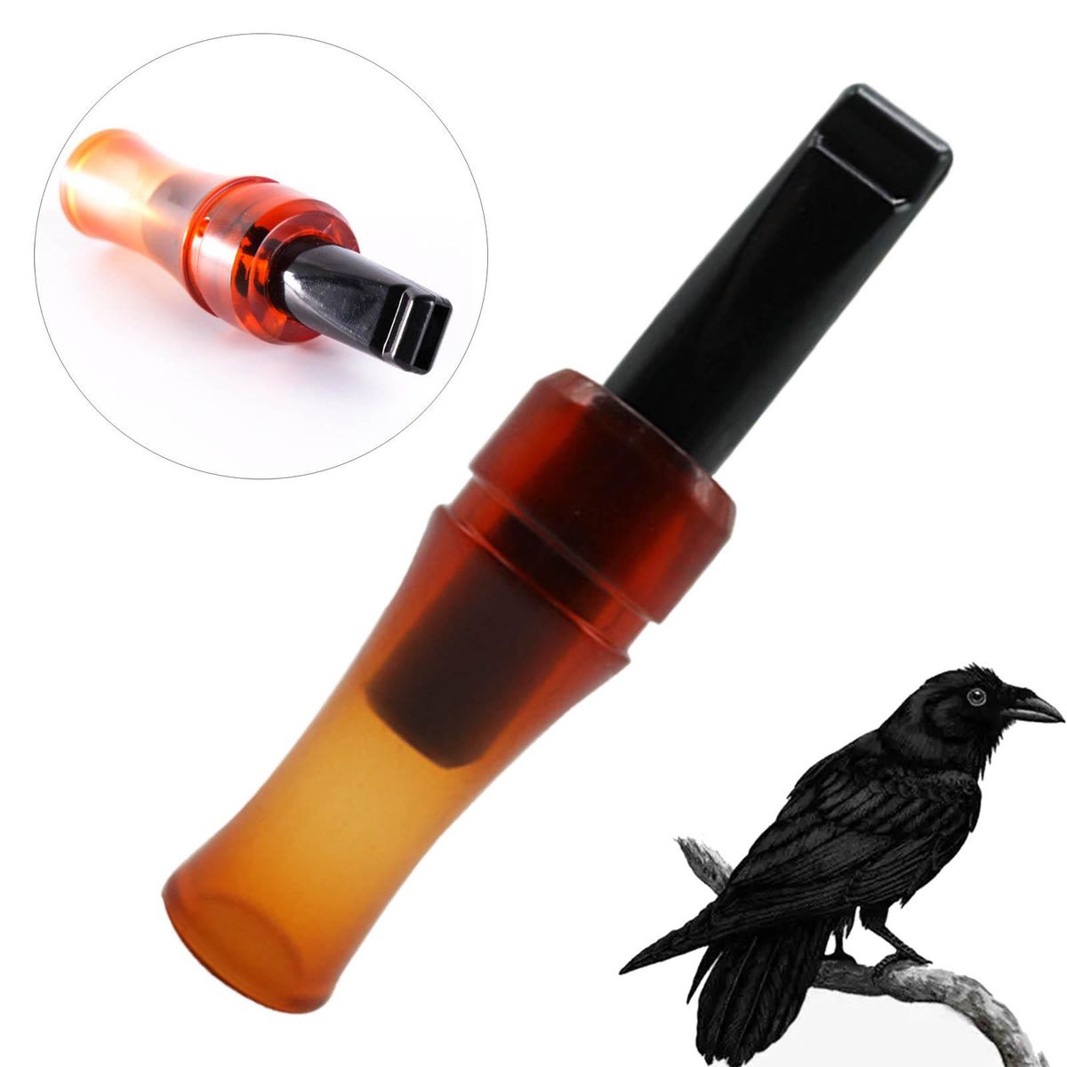 Bionic Crow Call Decoy Caller Hunting Accessories Loud