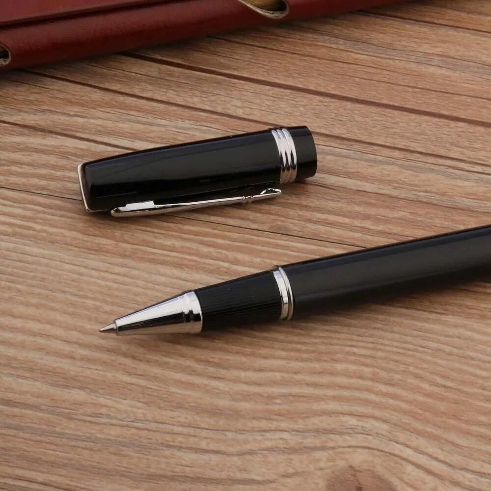High Quality metal gift silver Rollerball Pen Elegante Signature Office and School ball point Pen