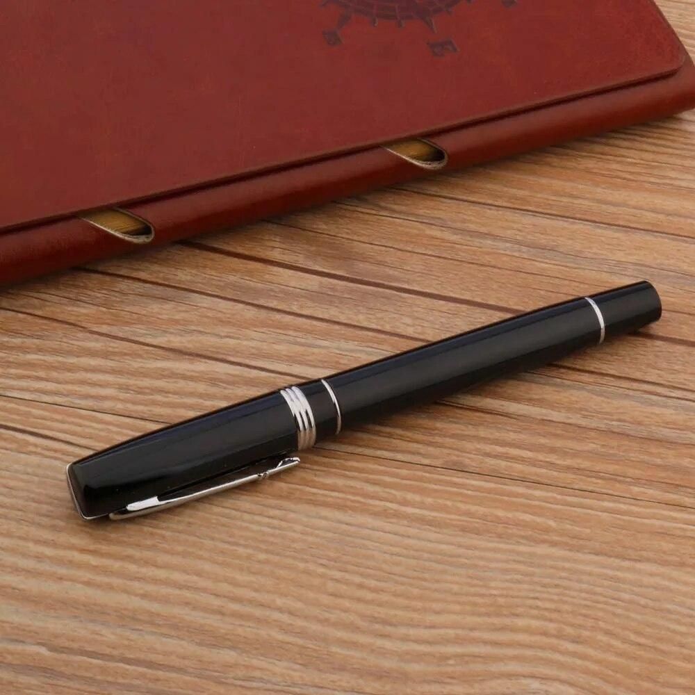 High Quality metal gift silver Rollerball Pen Elegante Signature Office and School ball point Pen
