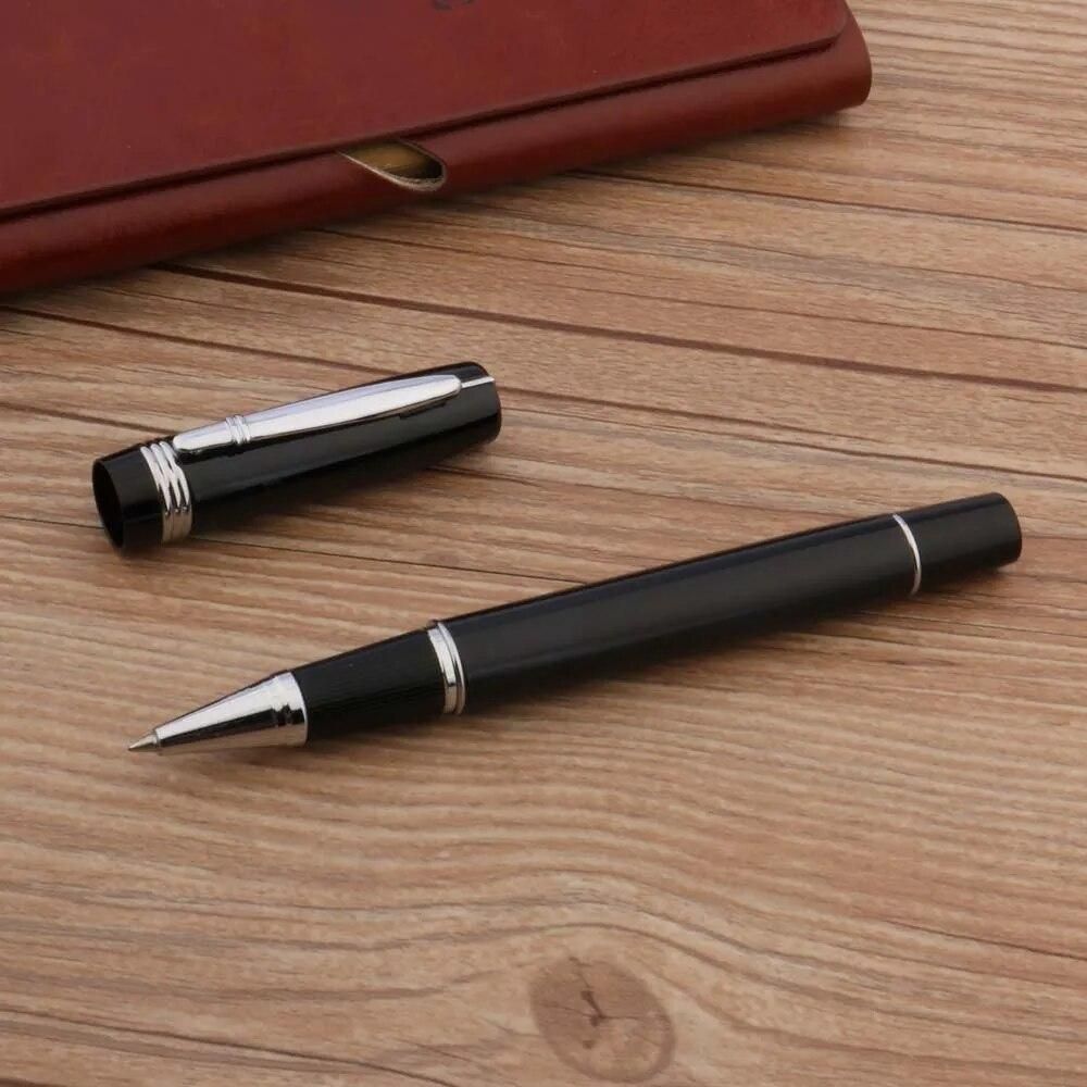 High Quality metal gift silver Rollerball Pen Elegante Signature Office and School ball point Pen