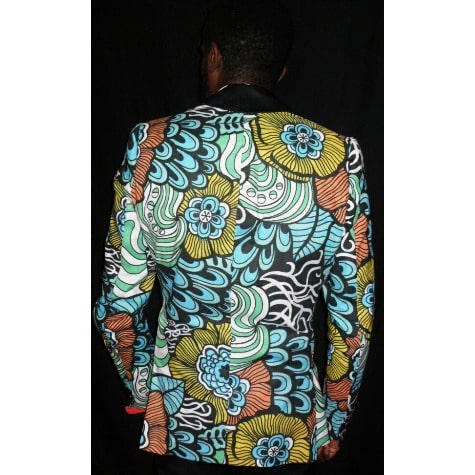 The Mr. Eko Ensemble Ankara Jacket