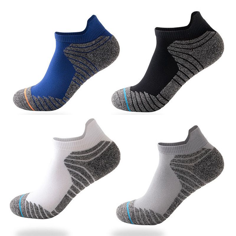 Men's Ankle Socks,Trainer Running Socks,Low Cut Socks For Sports (4 Pairs)