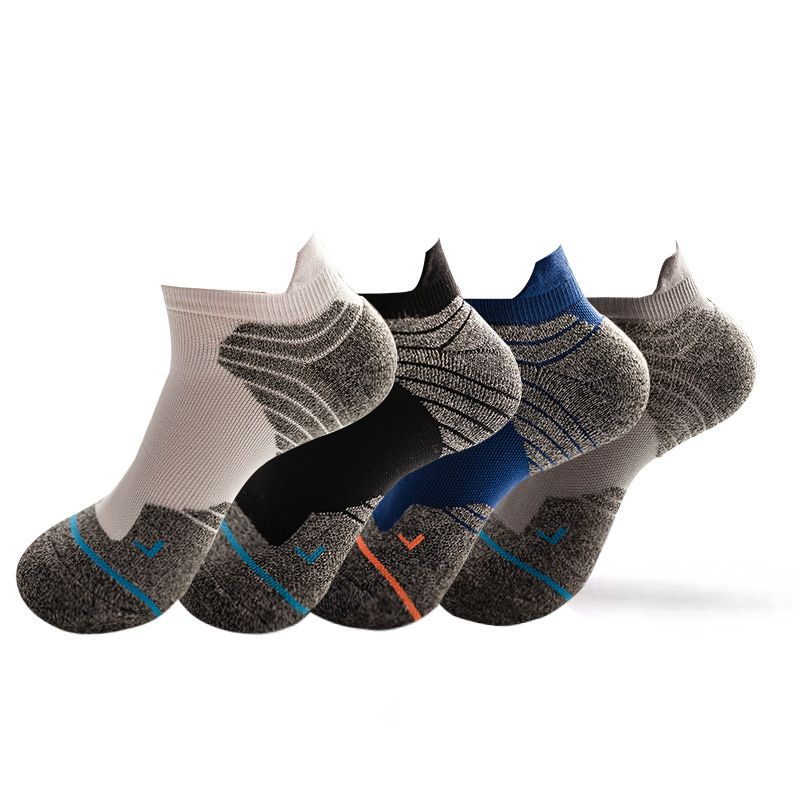 Men's Ankle Socks,Trainer Running Socks,Low Cut Socks For Sports (4 Pairs)
