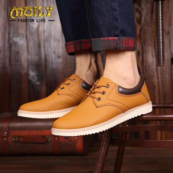 Men's Fashionable Business Casual Leather Shoes