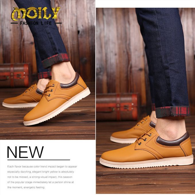 Men's Fashionable Business Casual Leather Shoes