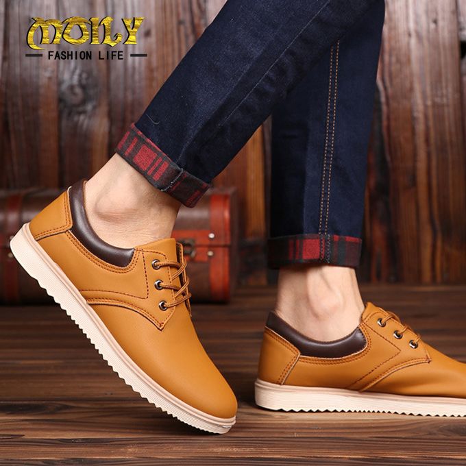 Men's Fashionable Business Casual Leather Shoes