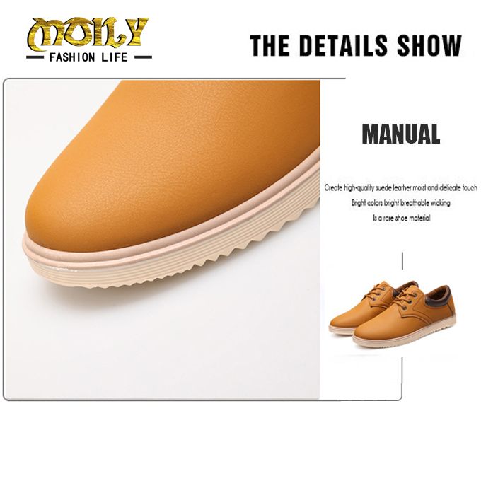 Men's Fashionable Business Casual Leather Shoes