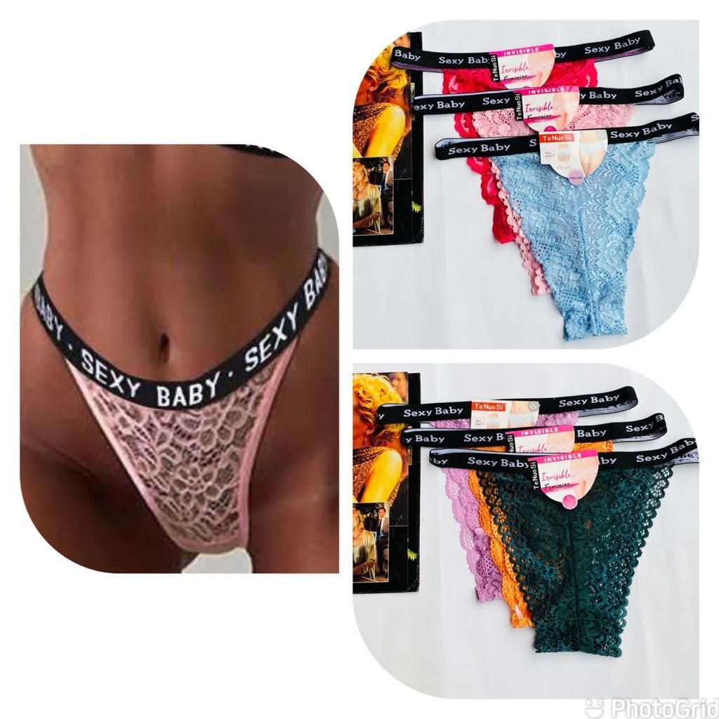 Sexy Lace Women Underwear Pants 4 In 1 Pack