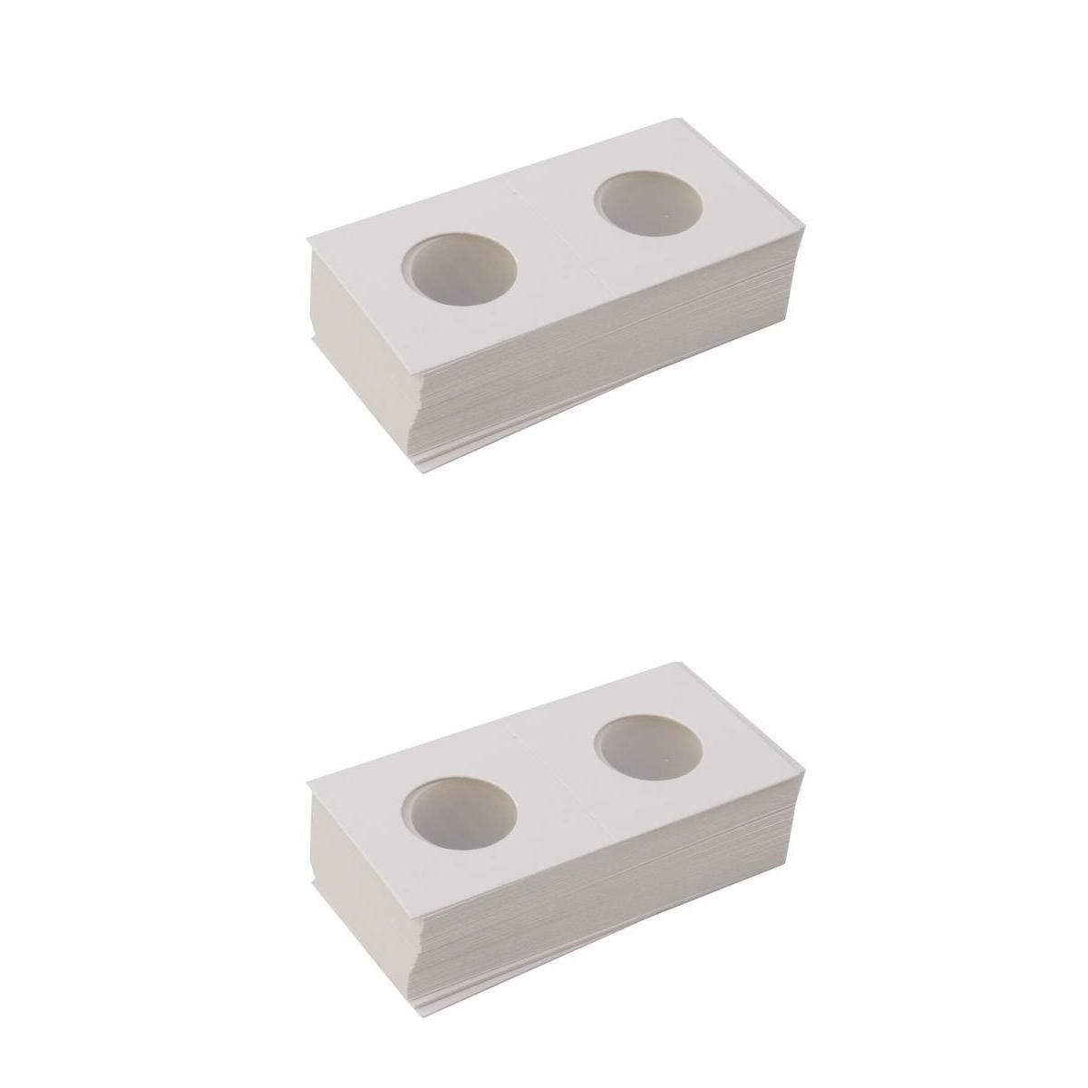 100 Pieces Coin Collecting Holder Card 2x2 Coin  Mega 17