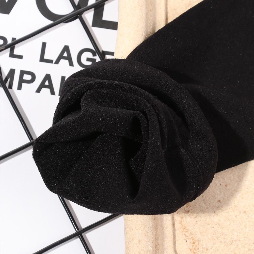 1Pair Long Overknee Socks Women Girls Leg Warmers Black White Grey Thigh High Elastic Polyester Cotton Breathable Stockings