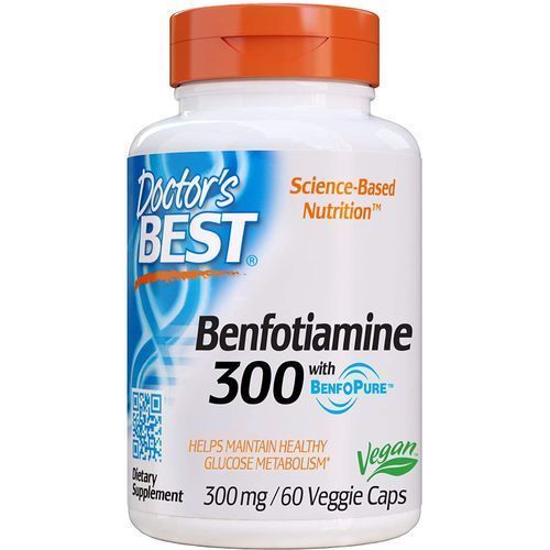 Benfotiamine With BenfoPure 300mg, 60 Caps
